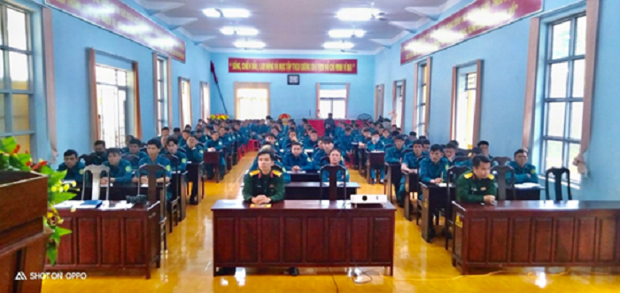 Tập huấn cán bộ dân quân tự vệ năm 2023